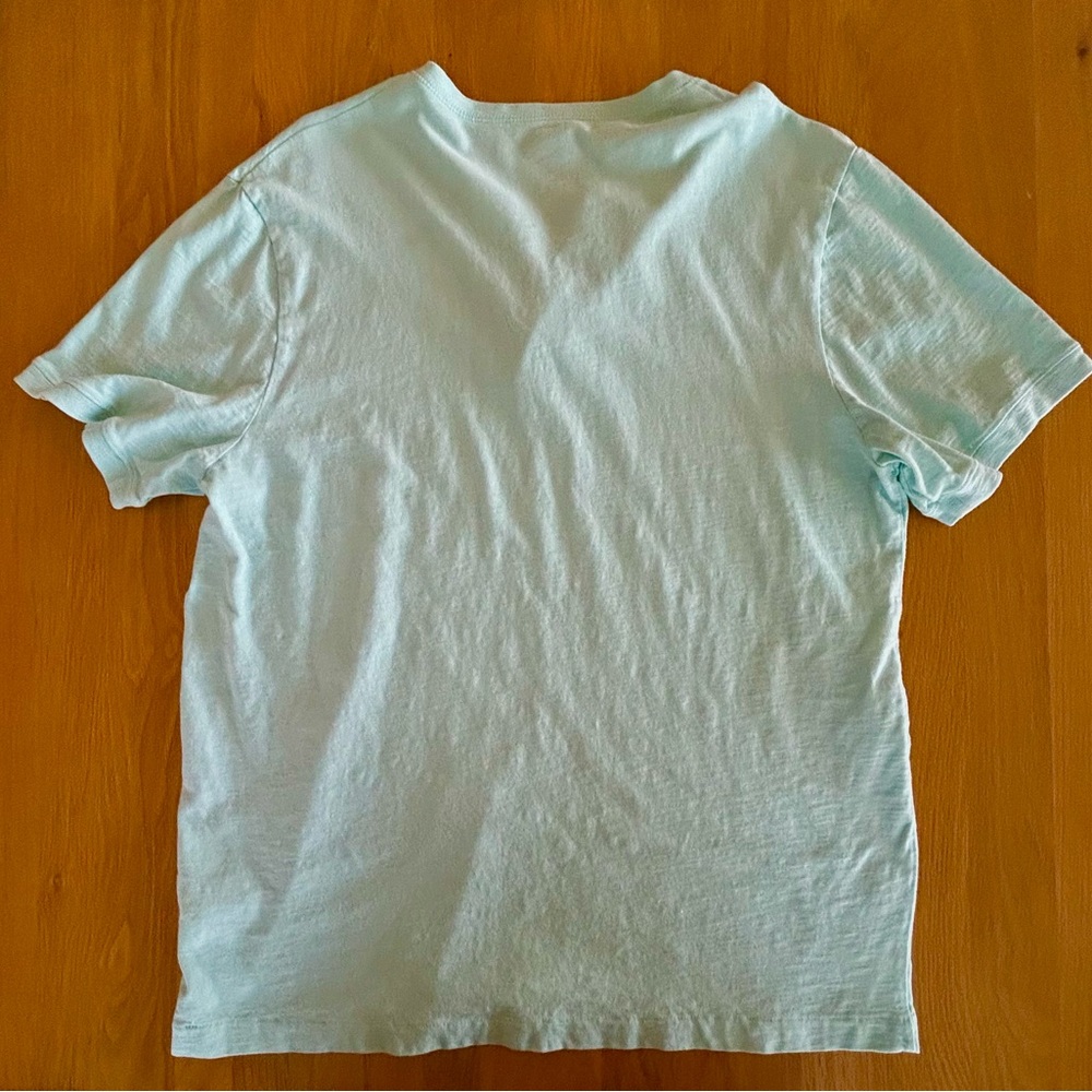 J. Crew Mint Green Short Sleeve Henley - Picture 11 of 11